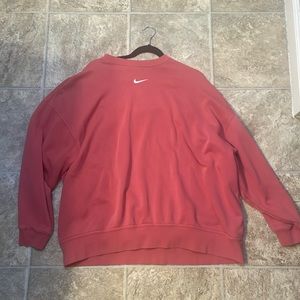Pink Nike Oversized Crewneck